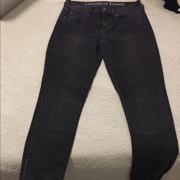 Dolls Kill Denim - NWOT Articles of Society moto jeans